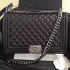 Chanel Boy new middle size original lambskin